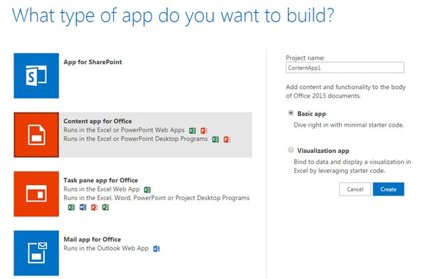 content app for free